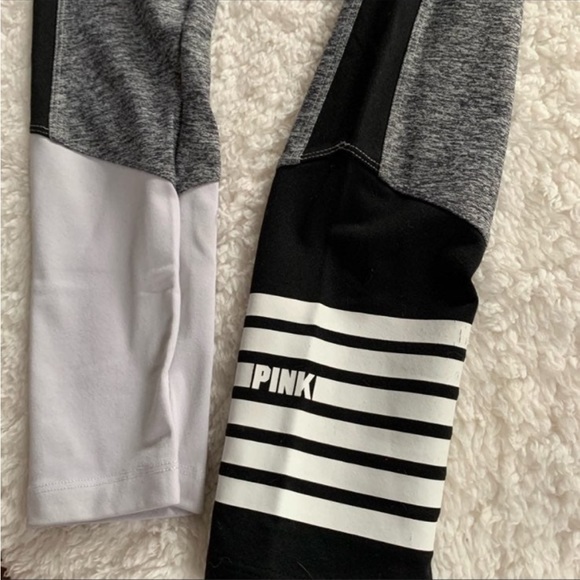 Victoria’s Secret PINK ultimate leggings gray black size small - Picture 9 of 12